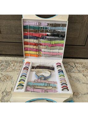 My Wish Collezioni 62-Piece Watch Set with Interchangeable Bands And Bezels